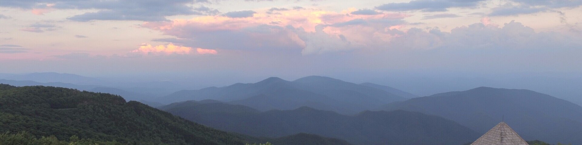 An old fire watch tower that you hike to and enjoy some great views. It is directly off the Blue Ridge Parkway and is definitely a unique destination. You can watch a video about it here: https://www.hdcarolina.com/episode/green-knob-lookout-tower