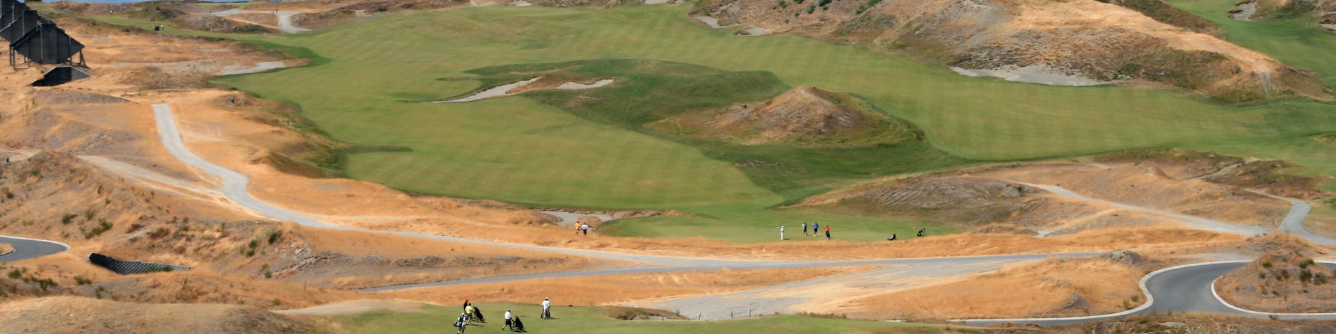 Chambers Bay Golf Course in University City, Washington, venue of US Open 2015