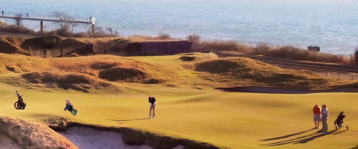 The PNW hosts the U.S open for the very first time and there's no better place to host such an event than Chambers Bay Golf Course #usopen #chambersbay #outdoor #sports #pnw