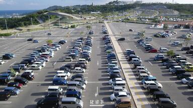 Parking lot, AEON Mall Okinawa Rycom