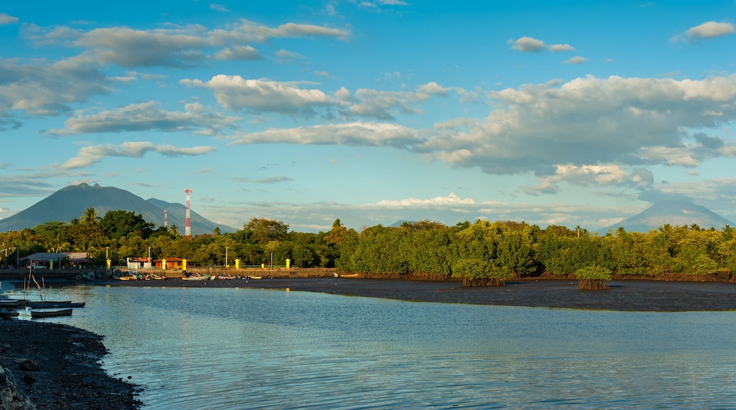 Panoramic view from Jiquilisco Bay