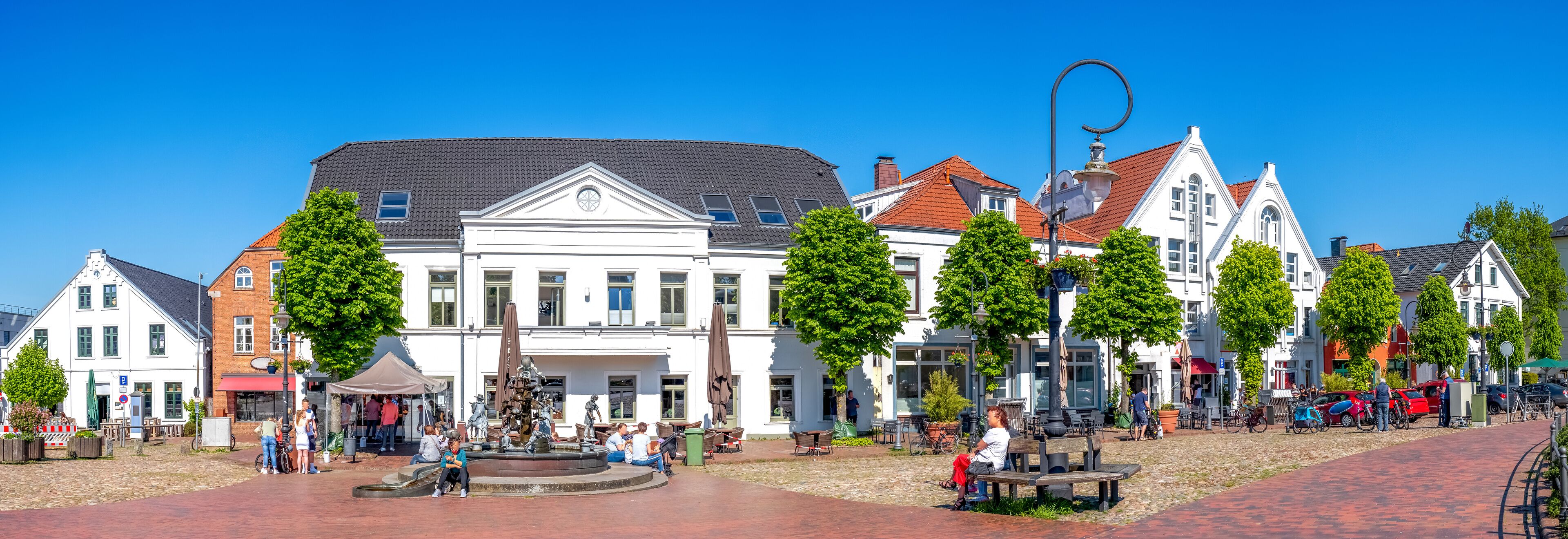 Alter Markt, Jever, Niedersachsen, Deutschland 