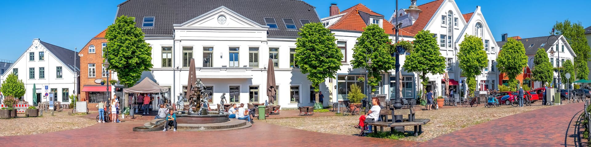 Alter Markt, Jever, Niedersachsen, Deutschland