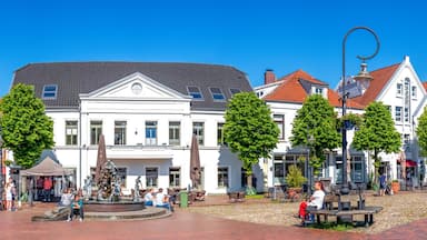 Alter Markt, Jever, Niedersachsen, Deutschland