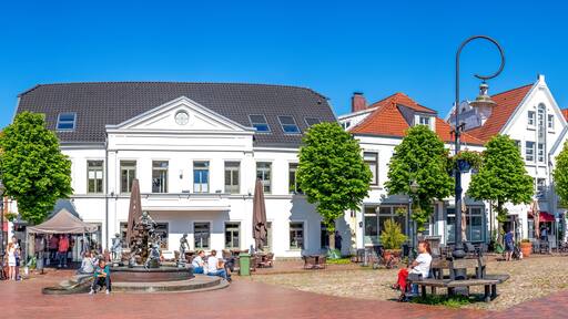 Alter Markt, Jever, Niedersachsen, Deutschland