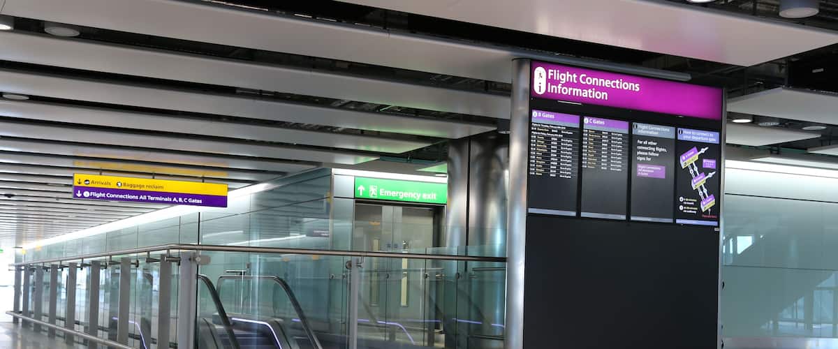 London Heathrow Airport Interior