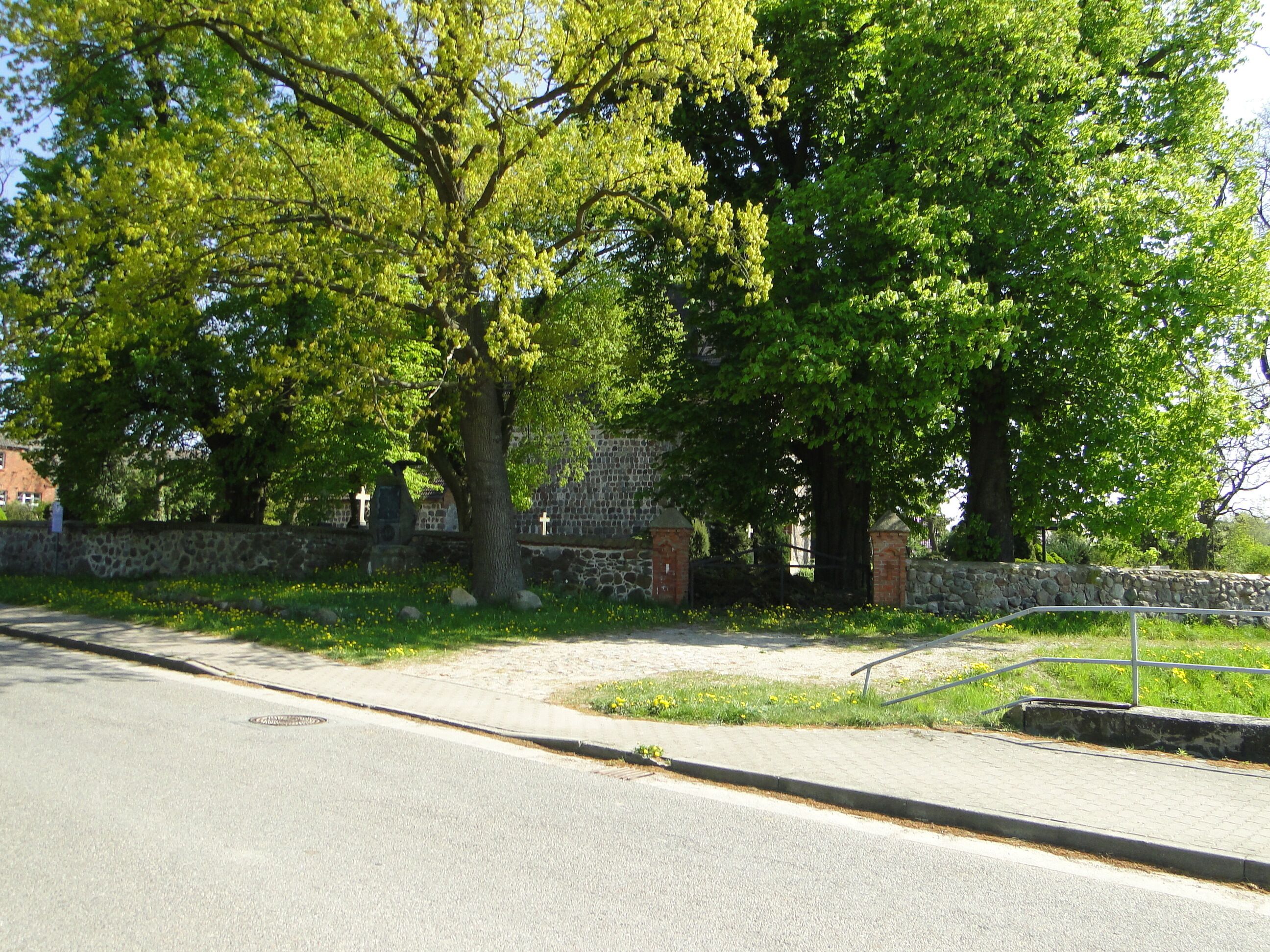 Kirche in Schönbeck, district Mecklenburg-Strelitz, Mecklenburg-Vorpommern, Germany