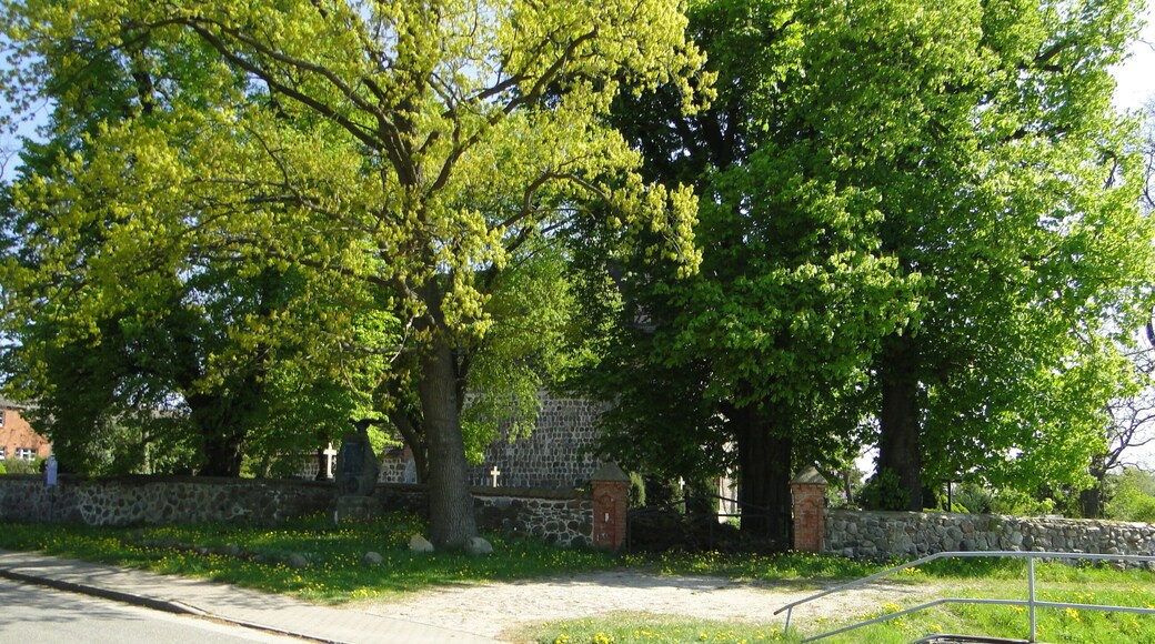 Kirche in Schönbeck, district Mecklenburg-Strelitz, Mecklenburg-Vorpommern, Germany