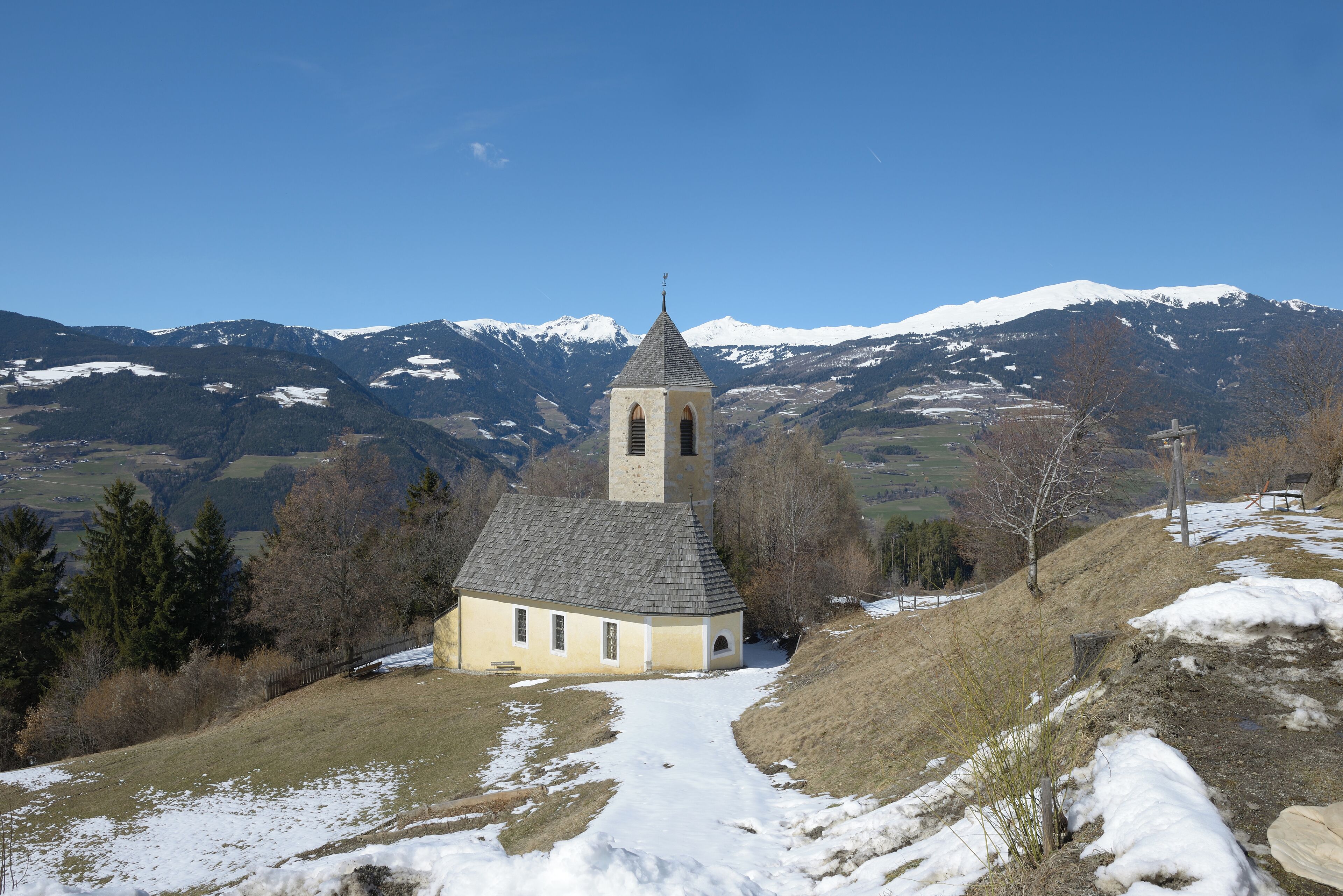 Saint John the Baptist church in Freins, Lajen)