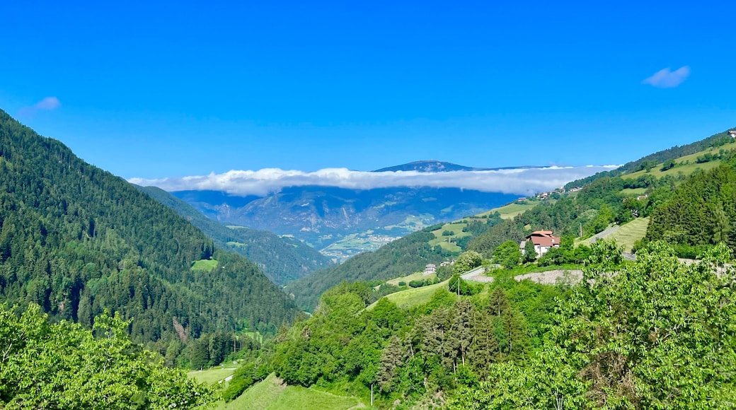 The Dolomites around Laion in Italy