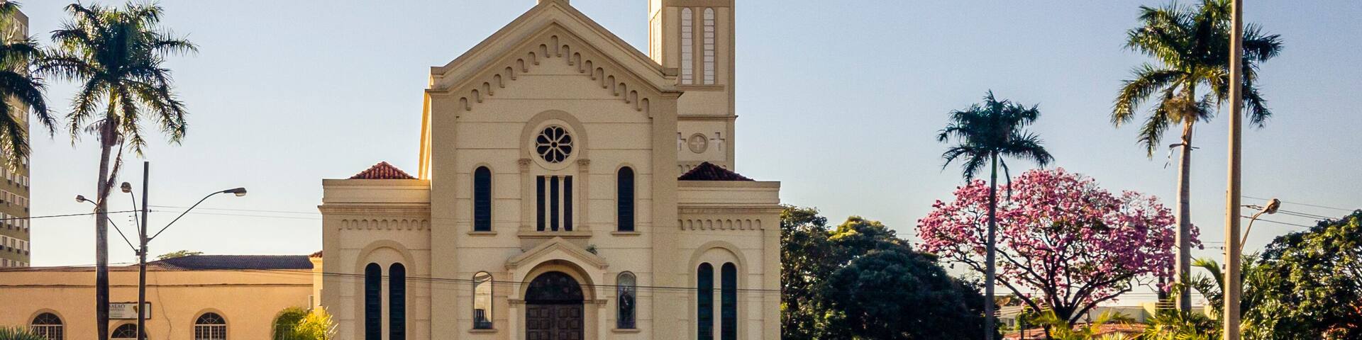 Catedral de São Jose, em Ituiutaba, Minas Gerais, Brasil.