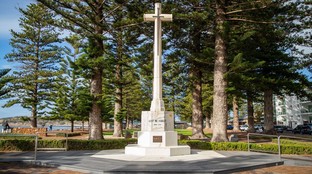 Soldier Memorial Gardens featuring religious aspects and a garden