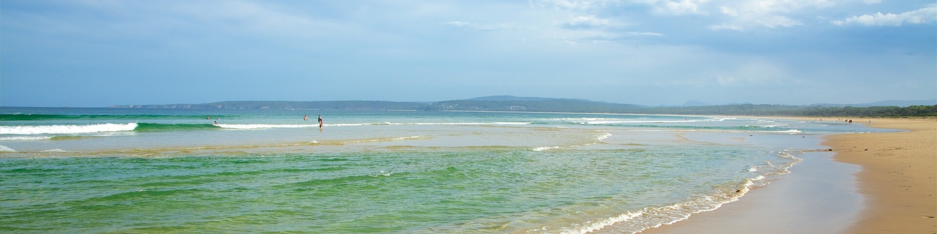 Main Beach Recreation Reserve featuring general coastal views and a sandy beach