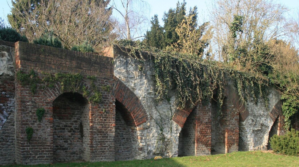 This is a photograph of an architectural monument. It is on the list of cultural monuments of Jülich, no. 49