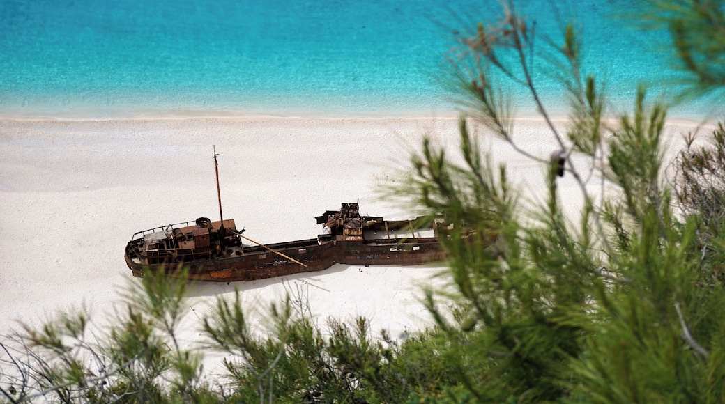 The secluded Shipwreck Beach with the bluer-than-blue sea water of Zante as seen from above #LifeAtExpedia #SeasideDiscoveries