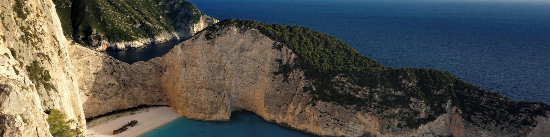 The breathtaking Navagio (Ναυάγιο) bay at sunset #LifeAtExpedia #SeasideDiscoveries