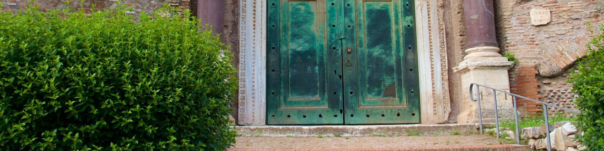 サンタ フランチェスカ ロマーナ聖堂 どの含み 遺跡