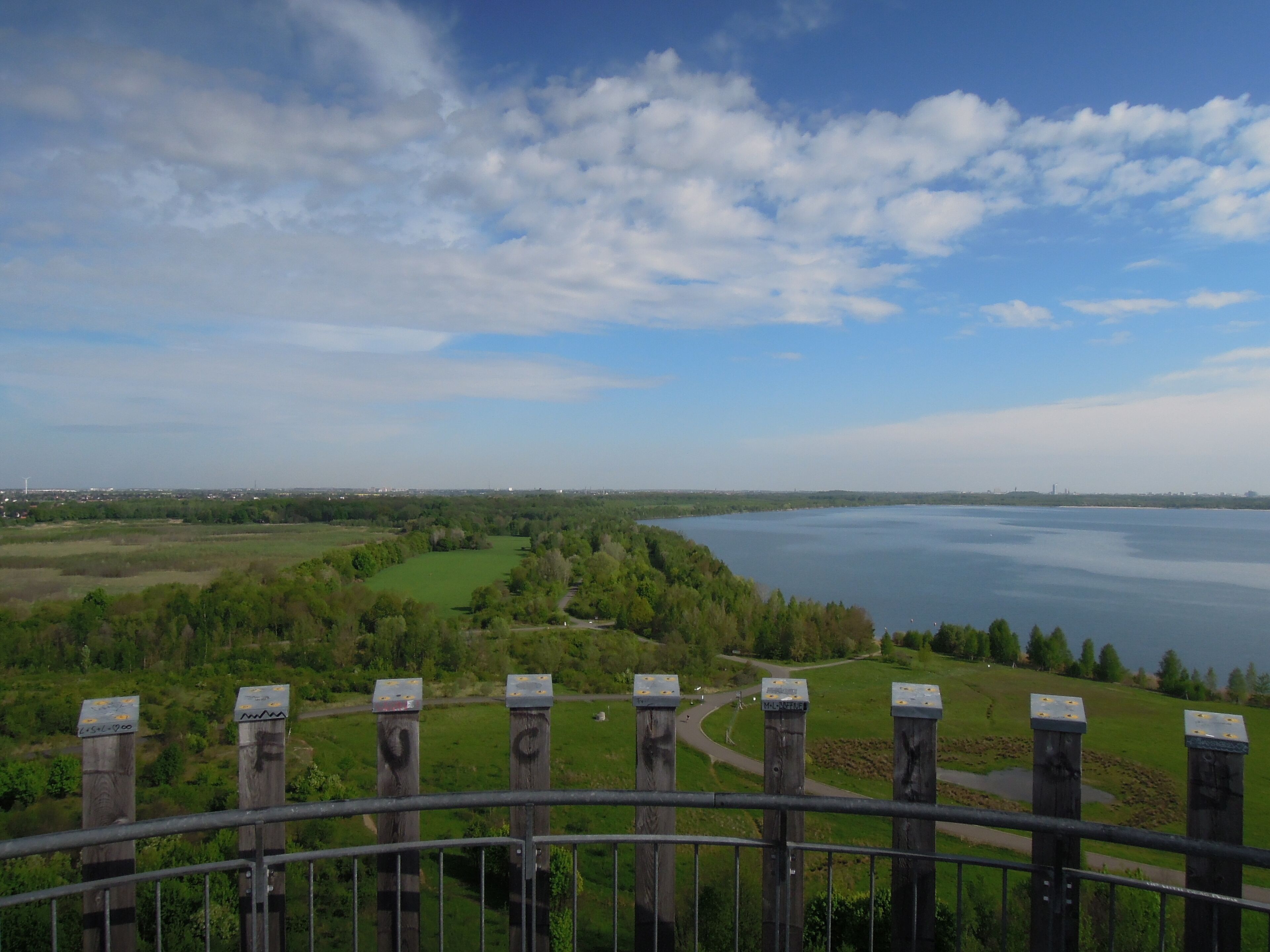 Blick von der Bistumshöhe, Quelldatei für ein 360-Grad Panorama