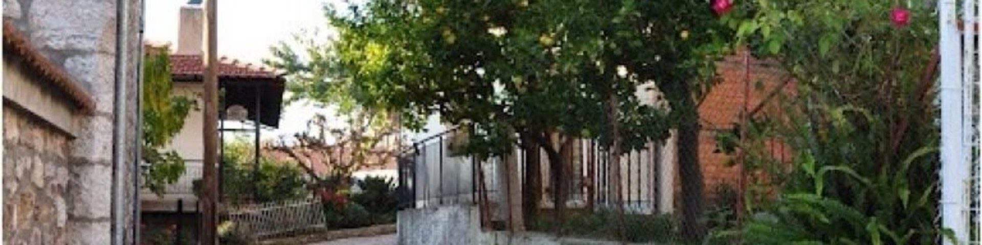 Tiny road in Mirtias.