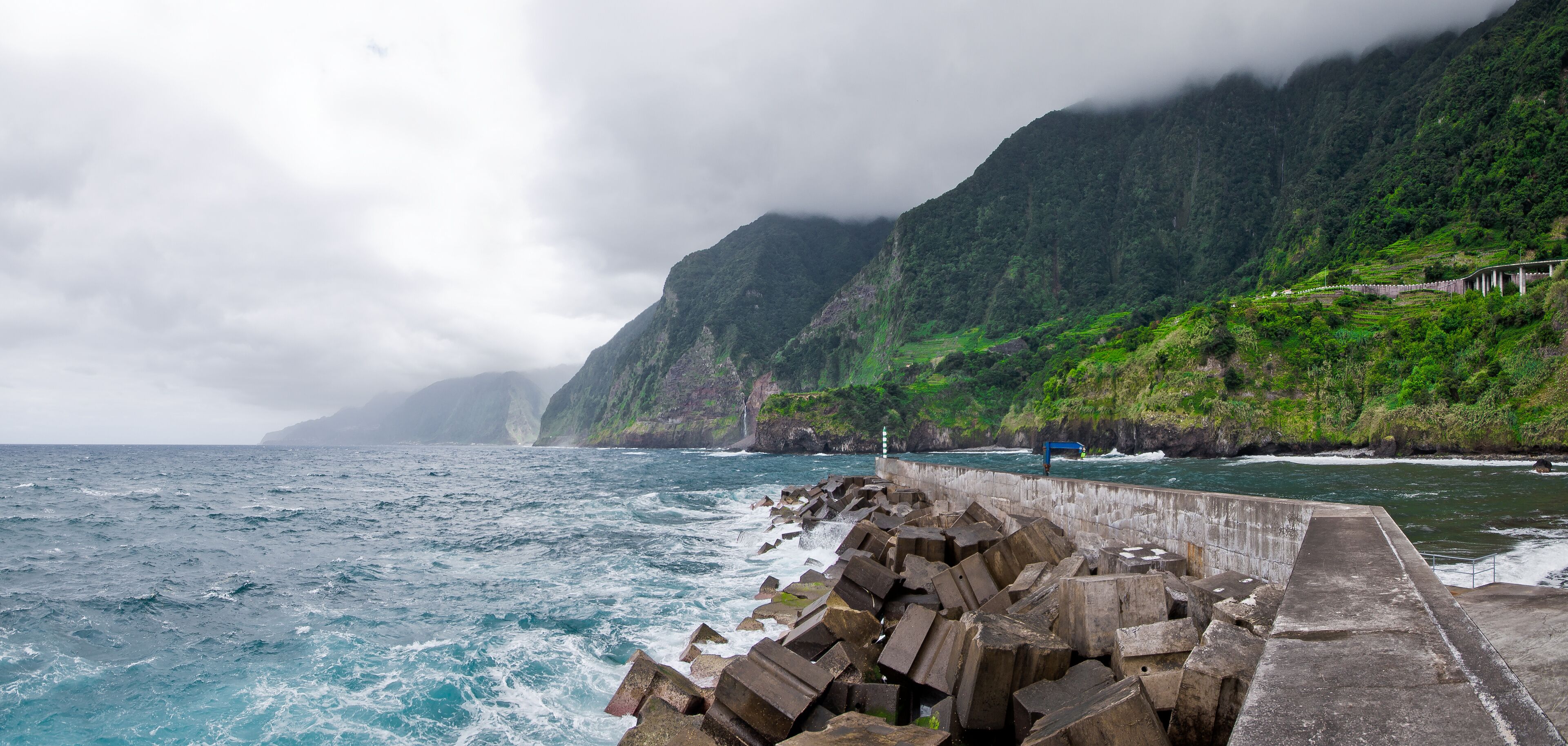 Port in Seixal, Madeira, Portugal