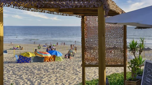Fonte da Telha beach, Costa de Caparica, Setubal Peninsula, Portugal