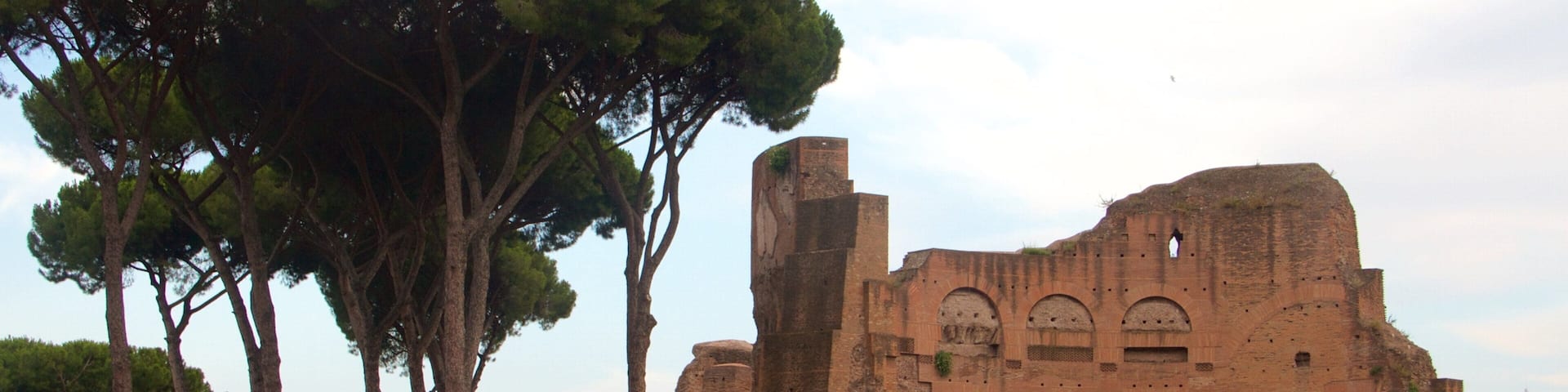 Colina Palatina ofreciendo una ruina