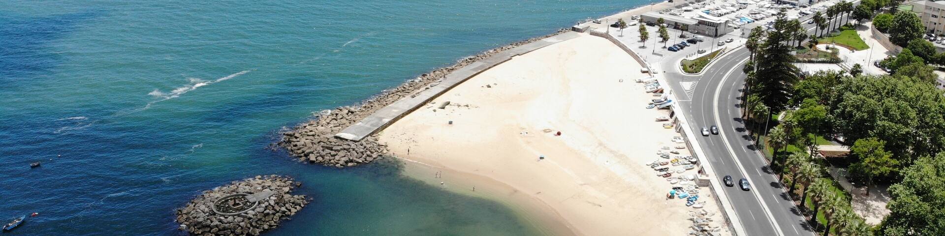 Aerial View of Paco de Arcos - Oeiras - Portugal