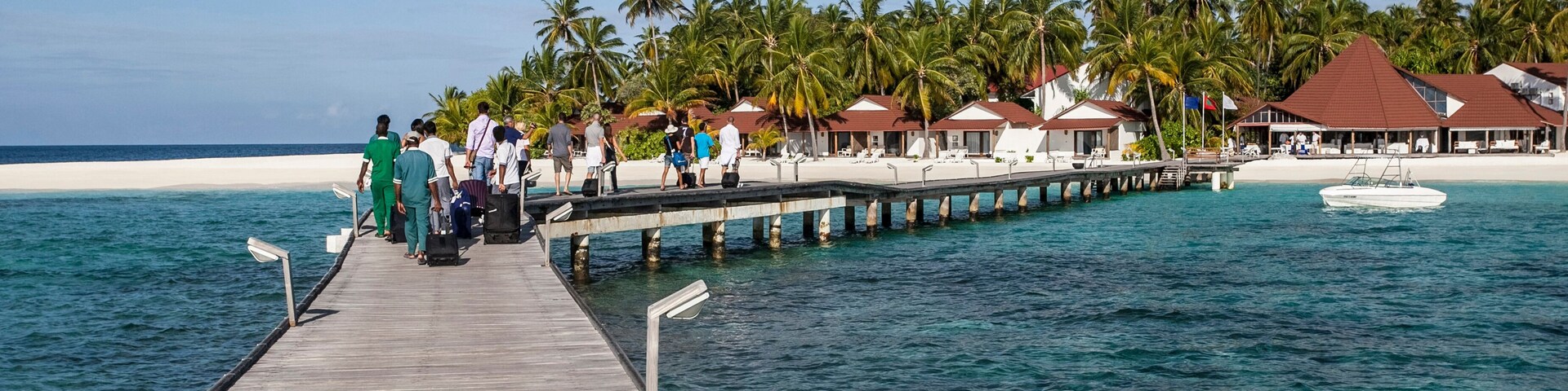 beach in the Maldives