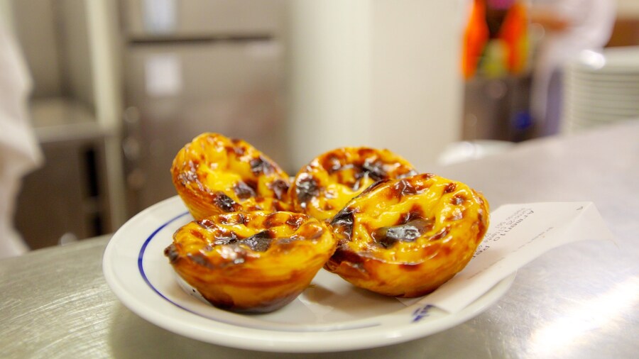Pasteis de Belem which includes food