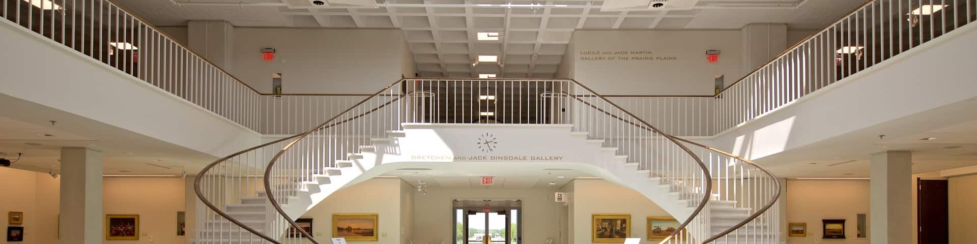 Stuhr Museum of the Prairie Pioneer which includes interior views