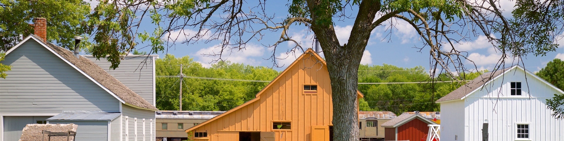 Stuhr Museum of the Prairie Pioneer which includes a house