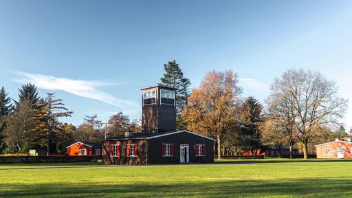 Autumn at Frøslev camp (Frøslevlejren), Padborg, Denmark