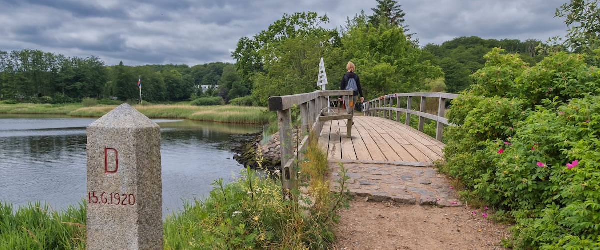 Danish German border at Skomagerhus