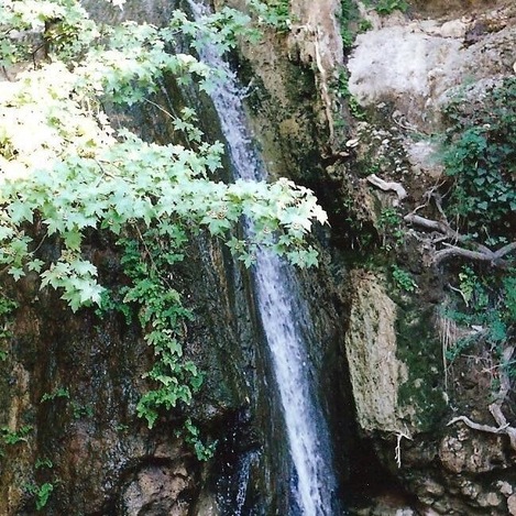 This is called Butterfly Gorge. It is quite off the beaten track and took us about an hour to get there. On the way we stopped at a tiny outdoor grill restaurant and had the BEST souvlaki of our trip and coke out of a glass bottle. Sometimes it's fun to get lost. The walk through the gorge is long so bring water and good shoes. Watch for wildlife.