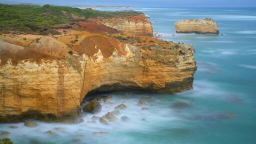 Bay of Islands Coastal Park cho thấy bờ biển khúc khuỷu