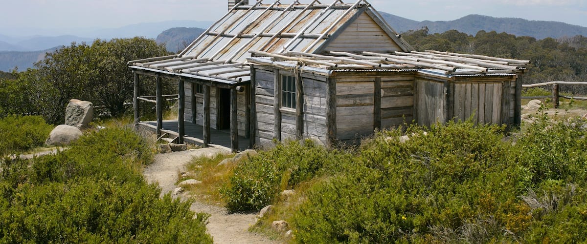 Mt. Buller Ski Slopes which includes a house and tranquil scenes