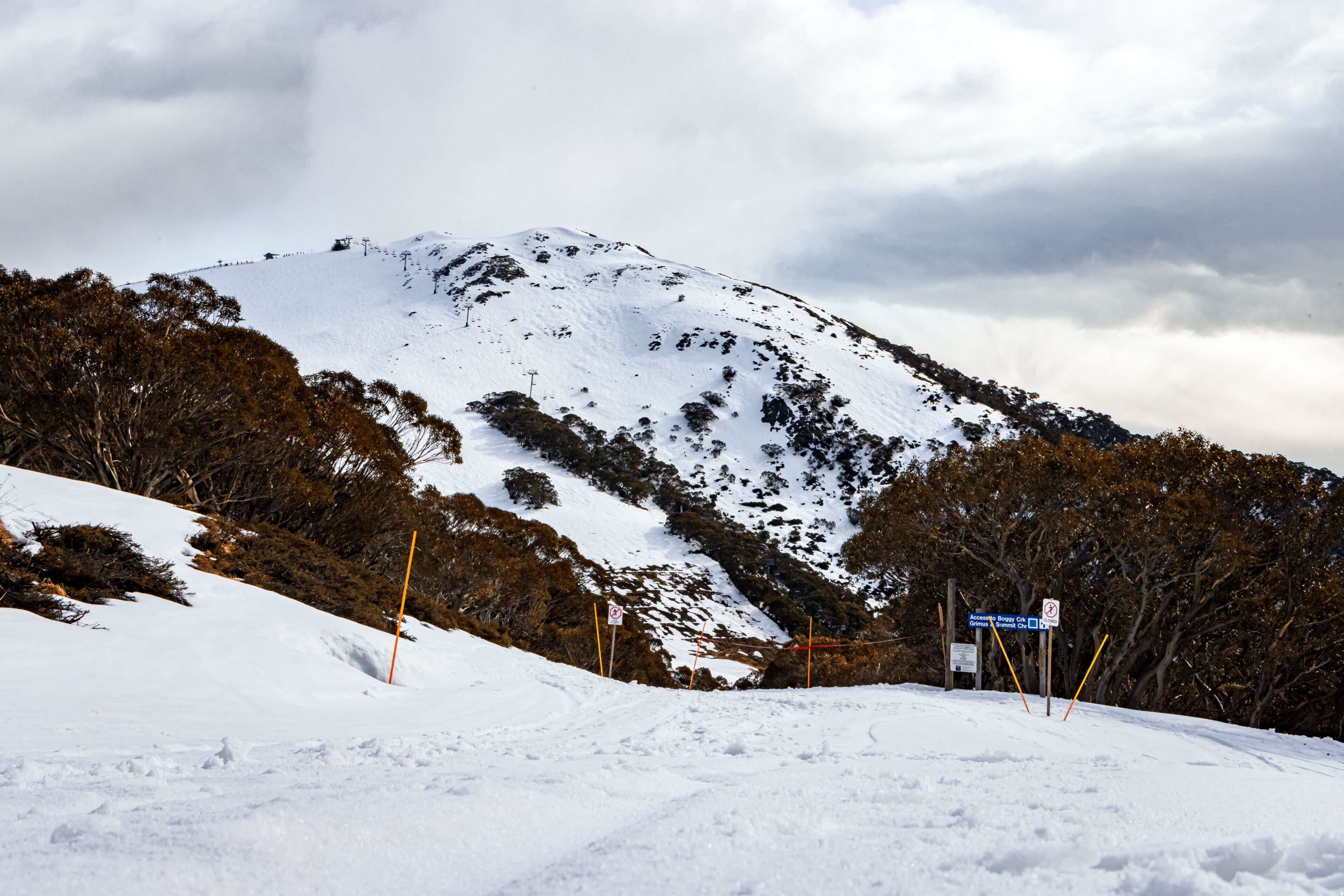 Snowy Mountain: Mount Buller, Victoria, Australia