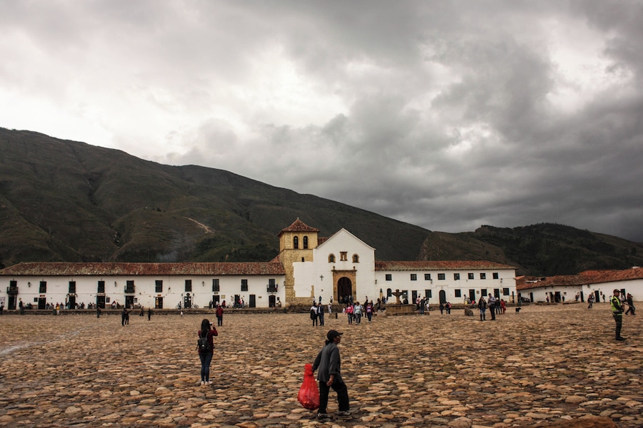 Plaza Mayor in Villa de Leyva is the largest in Colombia and one of the most impressive in South America, with over 150,000 square feet.
Villa de Leyva Villa de Leyva, a municipality of Boyacá that retains traces of its colonial past in its architecture.
Villa de Leyva is one of the most beautiful towns in Colombia,  famed for its historic importance and splendid square, recognized as a National Monument in 1954.