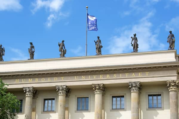 Friedrichstrasse showing heritage architecture