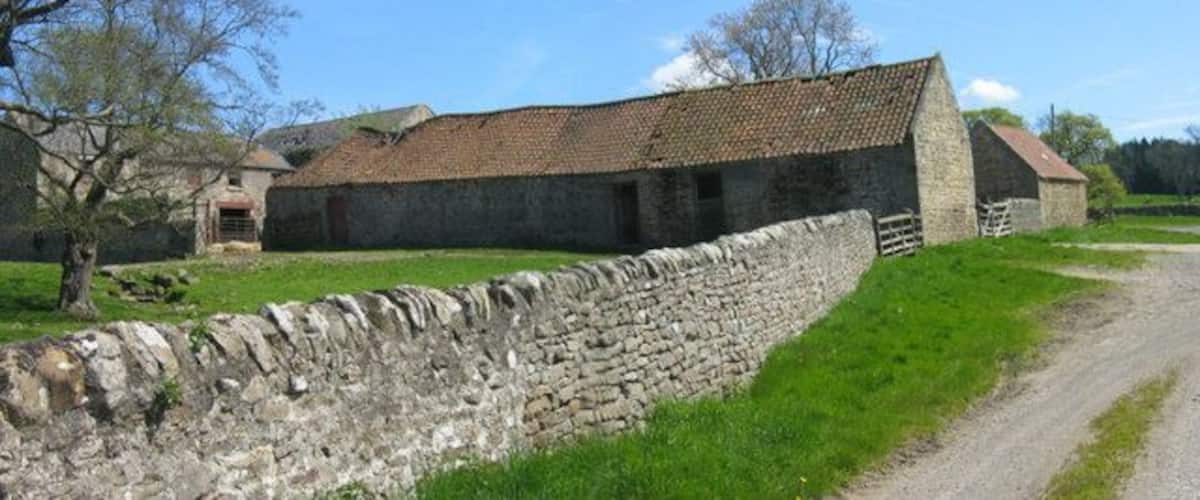 Low Harperley farm buildings