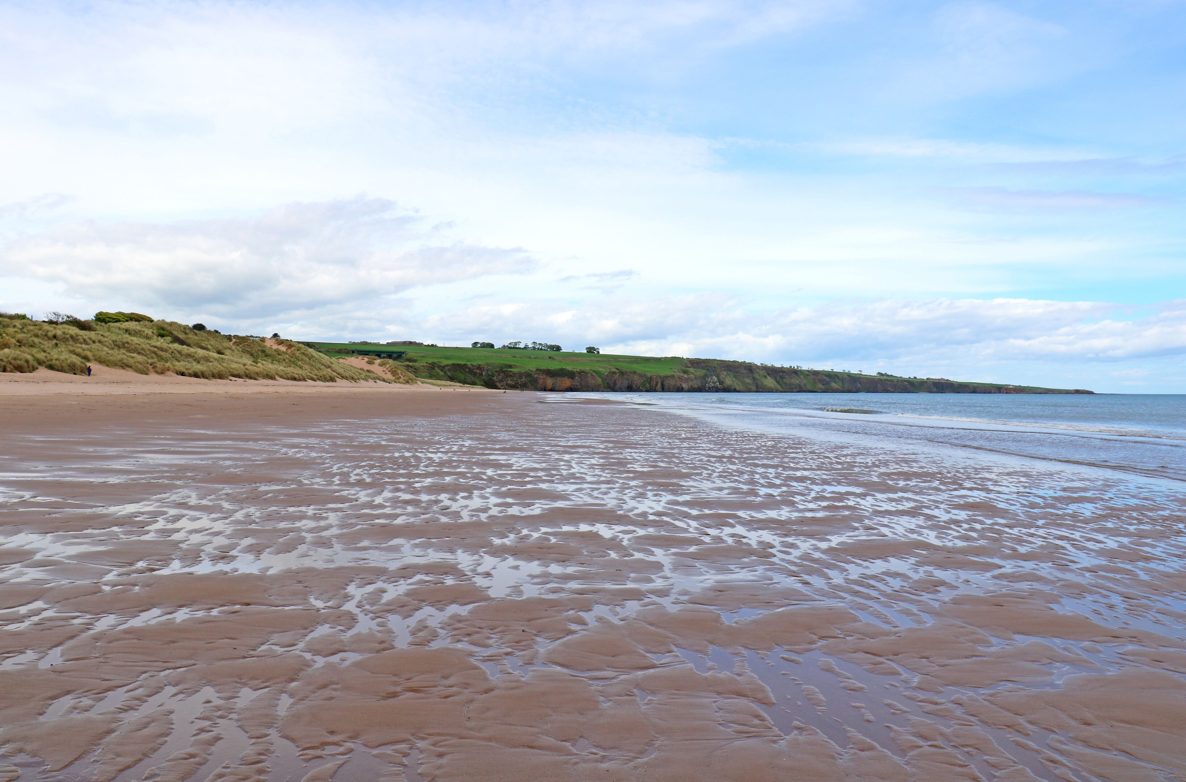 Lunan Bay, Schottland