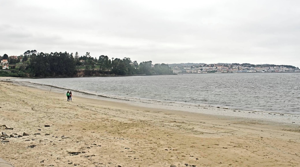 Vista da praia de Gandarío