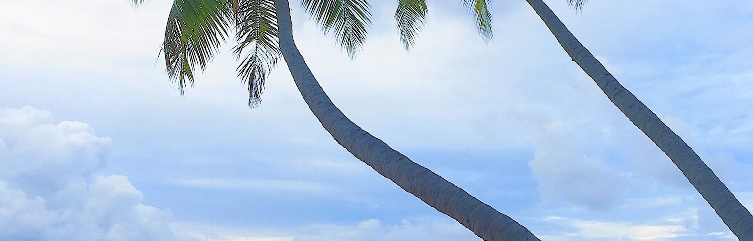 A pristine beach without the crowd is paradise.
