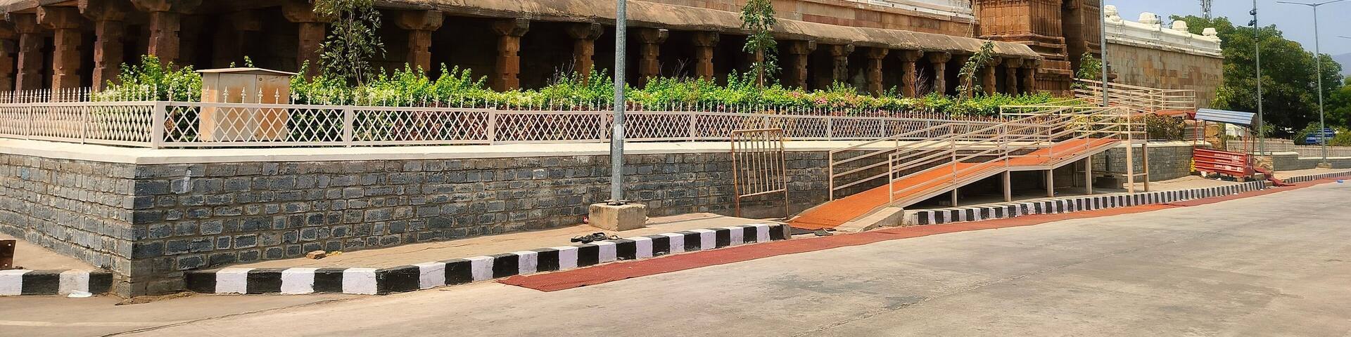 Architectural design at Vontimitta Kodanda Rama Swamy Temple located at Kadapa in Andhra Pradesh India