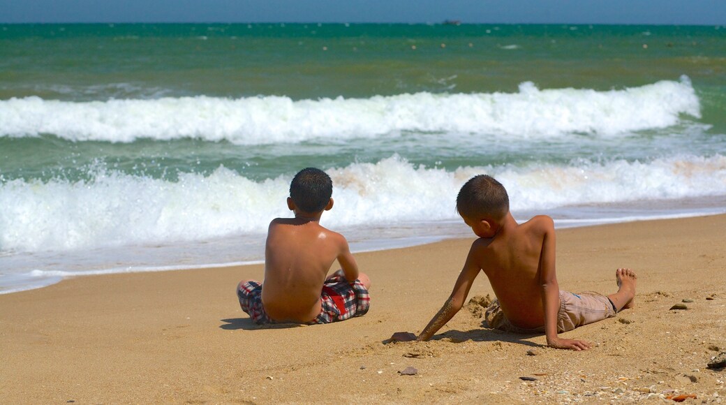 Phan Thiet Beach bevat een strand en ook kinderen
