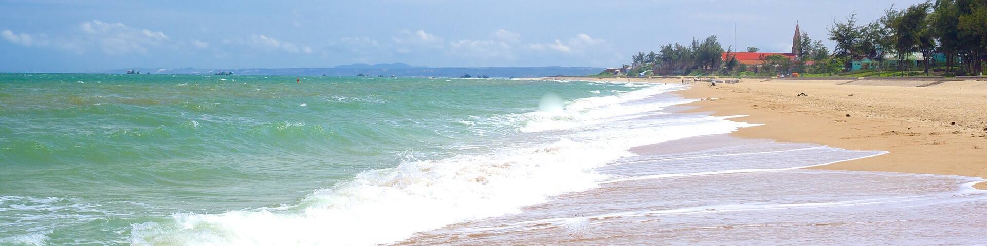 Phan Thiet Beach featuring a beach