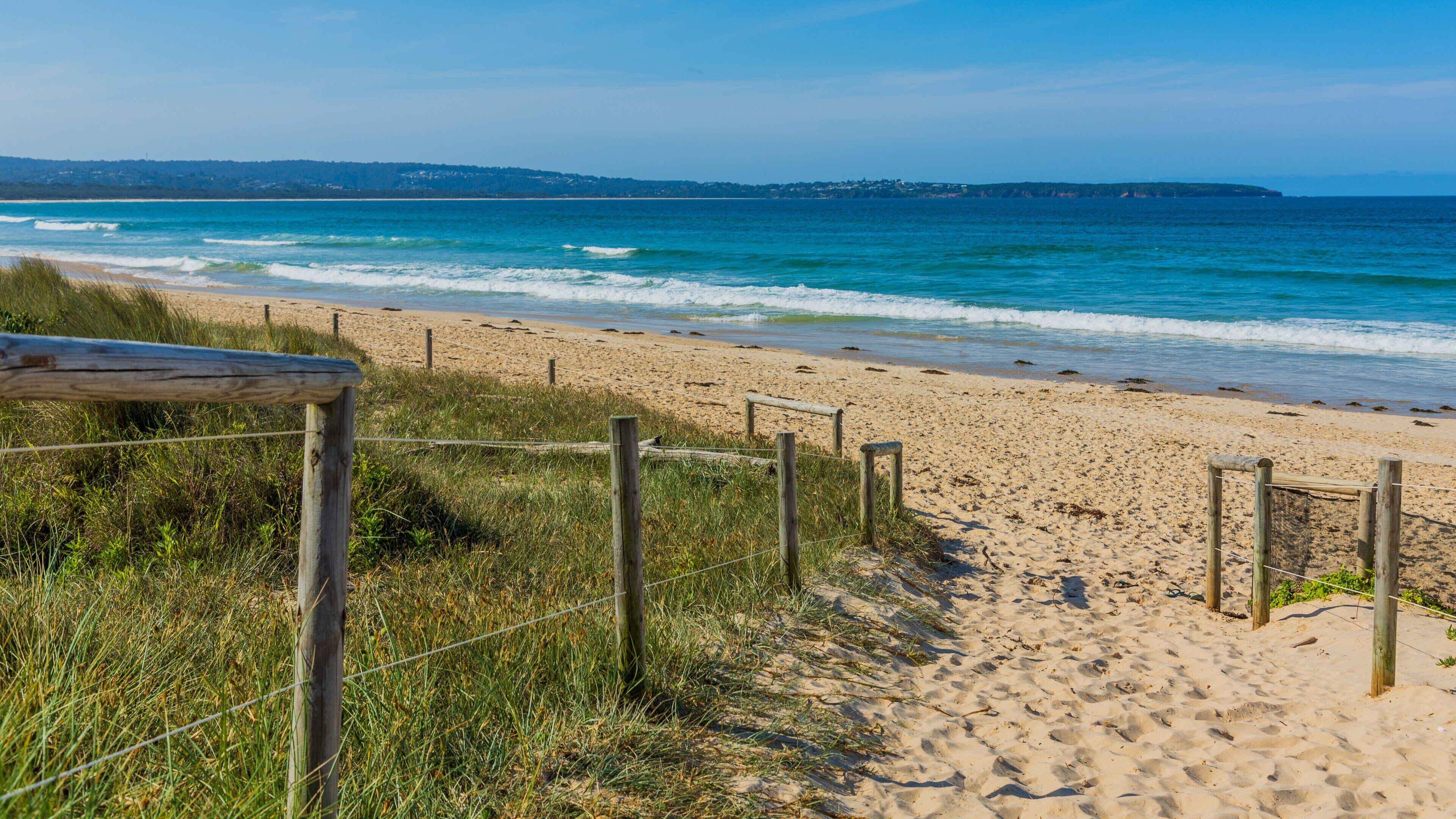 Pambula Beach featuring general coastal views and a sandy beach