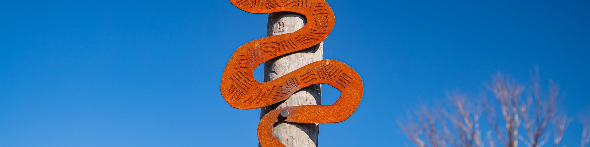 Bushmans Hill Reserve featuring outdoor art