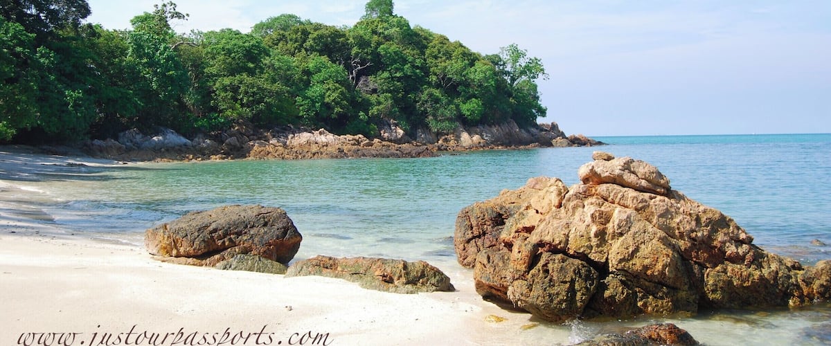 This secluded beach sits beneath/behind the Cape Rachado Lighthouse. It is prestine with soft, fine white sand and clear blue water. The beach is small and wonderful. We saw no one in the entire park when we were there. To find the beach: walk up the road to the lighthouse (entrance fee is 1 ringgit/person). Walk up the stairs to the lighthouse and in the back left there are stairs going down. Follow the path to the bottom - which is a tiring but short hike on the way back! You will find 2 beaches, one on each side of the point! #waterlust