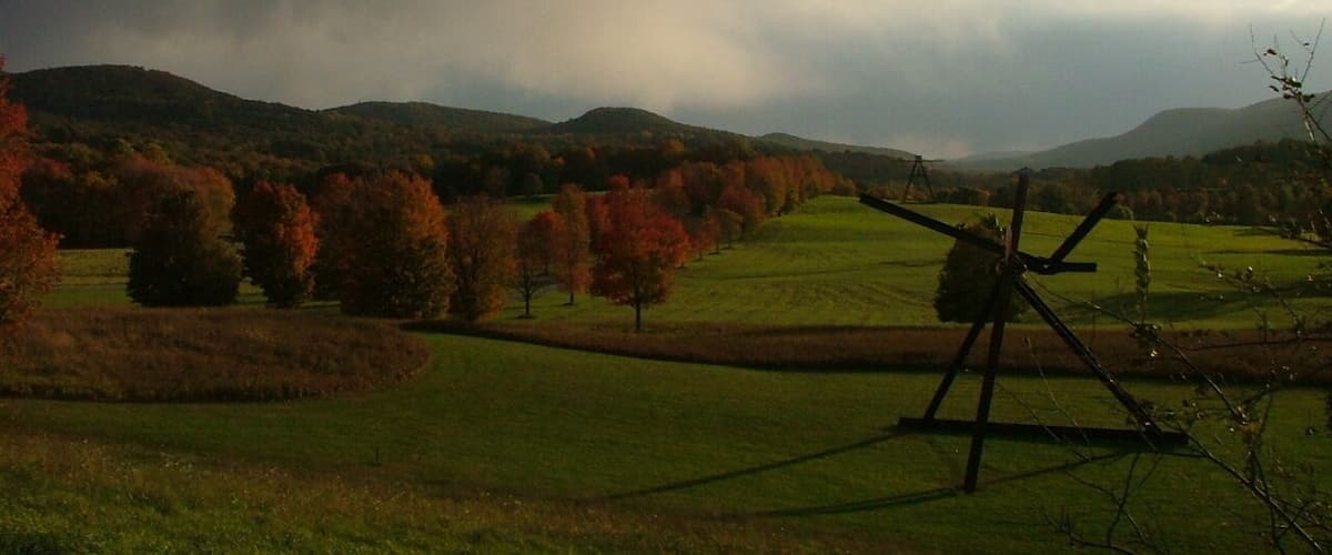 Gloomy cloud over Storm King sunset. Landscape architecture juxtaposed in the Northeast's Autumn. #GoldenHour
